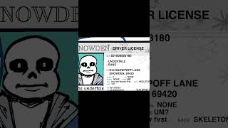 Drivers LiSans undertale undertalecomicdub comicdub undertalecomic comicsans [upl. by Kenna10]