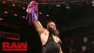 Braun Strowman vs Americo Raw Aug 29 2016 [upl. by Rennie]