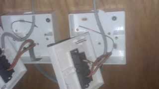 How to Wire A 2 Way Light Switch  Part 1 [upl. by Naehs143]