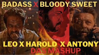 LEO  Badass Lyric x Harold Das x Antony Das  Thalapathy Vijay  Lokesh Kanagaraj  Anirudh [upl. by Ylen242]