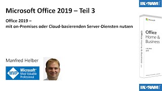 Microsoft Office 2019 mit onPremises oder Cloudbasierenden ServerDiensten nutzen [upl. by Moulton]