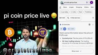 pi coin price live cryptocurrency pinetwork picryptocurrency web3community bull cryptotrading [upl. by Ynohtnad]