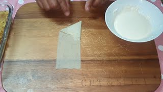 HOW TO FOLD PERFECT SAMOOSAS [upl. by Airret]