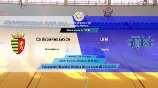 CS BASARABEASCA vs UTM feminin 24112024 [upl. by Gnolb]