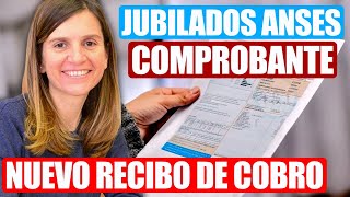 ✅NUEVO COMPROBANTE❗ PARA JUBILADOS DE ANSES ¿COMO ES EL NUEVO RECIBO DE COBRO [upl. by Nanice]