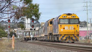 6CM6 Pacific National Grain Train At Anakie Loop 242023  PoathTV Australian Railways [upl. by Ysied865]