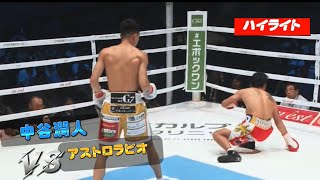 中谷潤人VSビンセント・アストロラビオ ハイライト \ Junto Nakatani vs Vincent Astrolabio  Highlights [upl. by Brandea]