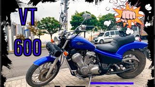 HONDA SHADOW VT600 MotoVlog Günlük Kullanım [upl. by Noimad]