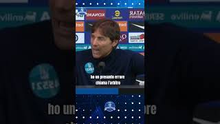 quotUsate il var solo quando conviene Non va benequot antonioconte internapoli seriea passionapoli [upl. by Tan]