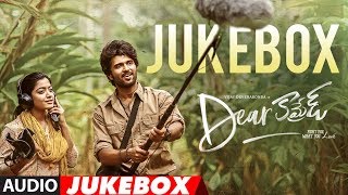 Dear Comrade Telugu Jukebox  Vijay Devarakonda Rashmika  Justin Prabhakaran [upl. by Emelun]