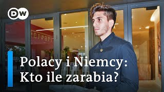 Polacy i Niemcy Kto ile zarabia [upl. by Aretahs]