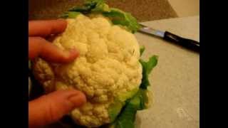 Cauliflower Dishes  Cracklin Cauliflower  HealthConsciousMeals [upl. by Annaillil]