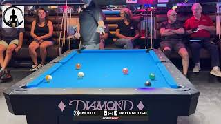 TAP 9Ball Match Bakr 4 vs Diane 4 81424 [upl. by Siletotsira774]