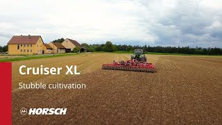 HORSCH Curiser XL stubble cultivation [upl. by Arthur412]