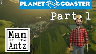 Planet Coaster Career Mode  Part 1 [upl. by Natloz972]