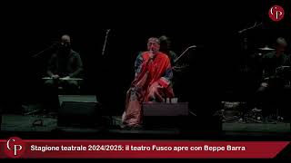 Stagione teatrale 20242025 il teatro Fusco apre con Beppe Barra [upl. by Susan]