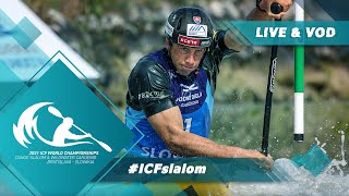 2021 ICF CanoeKayak Slalom amp Wildwater World Championships Bratislava Slovakia  Slalom Kayak Semis [upl. by Eceinal]