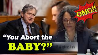 Senator John Kennedy Catches Dem Witnesses Off Guard with This ONE Abortion Question [upl. by Sanjiv]