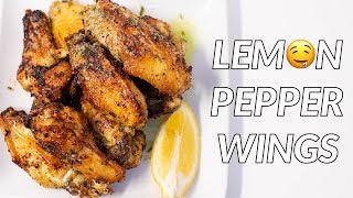 Elevate Your Wing Game Irresistible Air Fryer Lemon Pepper Recipe [upl. by Ferdinand]