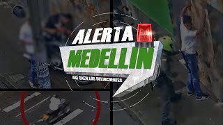 ALERTA MEDELLÍN  Dos menores de edad son aprehendidos por hurto de moto en Manrique [upl. by Nickolai]