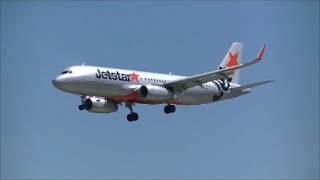 Jetstar A320 Sharklet Landing Gold Coast Airport [upl. by Iives151]