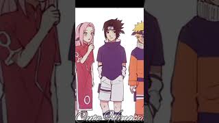 team7 genderswap viraledit anime boruto naruto youtubeshortstrending worthit [upl. by Traweek]