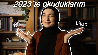 2023te okuduğum TÜM kitaplar favorilerim amp sevmediklerim [upl. by Boyd]