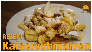 REZEPT Kaiserschmarren nach Art des Hauses gutenappetitat [upl. by Enomal]