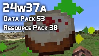 News in Data Pack Version 53 and Resource Pack Version 38 24w37a [upl. by Haikan178]