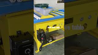 Gold wave table for sale micron mill wave table recovery gold goldmachine miningequipment [upl. by Hildie345]