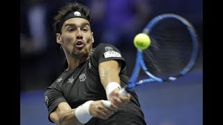 Fabio Fognini VS Damir Dzumhur Final ATP ST Peterburg 2017 HIGHLIGHTS [upl. by Caruso]