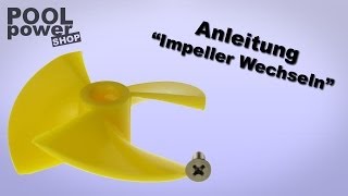 Poolroboter Richtig Warten  Dolphin Swell PlusRemote  Impeller Wechseln [upl. by Mitinger]