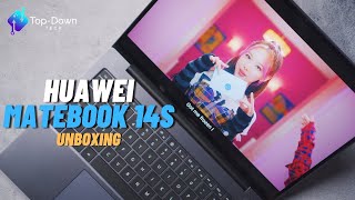 HUAWEI MATEBOOK 14S UNBOXING AND QUICK BATTERY TEST [upl. by Llerahs540]