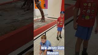 The Boys Visit Haddy the Hadrosaurus at the New Jersey State Museum in Trenton newjersey [upl. by Luana]