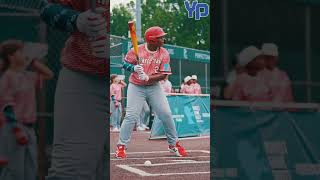 These kids are getting TOO BIG😭 Leyland Henry destroying baseballs today [upl. by Acirred]