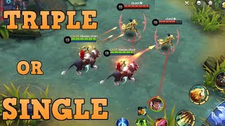 WHICH IS BETTER TRIPLE HIT OR ONE HIT [upl. by Novikoff]