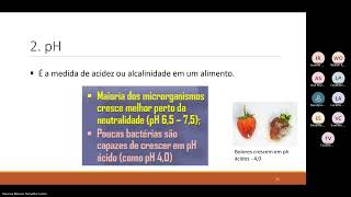 AULA Fatores intrÃ­nsecos e extrÃ­nsecos associados ao crescimento microbiano [upl. by Ing]