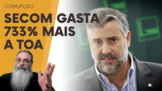 GASTOS com PUBLICIDADE no GOVERNO LULA EXPLODEM 733 sem JUSTIFICATIVA ou CONTROLE de RESULTADOS [upl. by Notnroht]