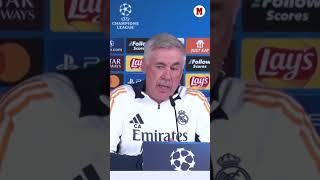 Ancelotti quotHablar de fútbol en estos momentos es un poco complicado I MARCA [upl. by Notaek586]