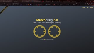 I installed AI mastering software Matchering 20 [upl. by Conchita]