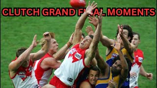 AFL Grand Final CLUTCH Moments [upl. by Urban493]