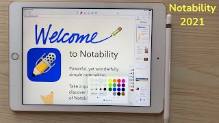 Notability for the iPad 2021 ALL TRICKS TIPS amp FEATURES 😃 [upl. by Isyed]