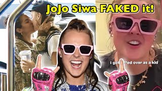 JoJo Siwa FAKED this 😂 [upl. by Latisha54]