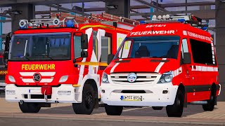 Emergency Call 112  Niendorf Firefighter and Ambulance First Responding 4K [upl. by Rima]