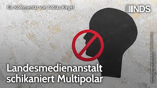 Landesmedienanstalt schikaniert Multipolar  Tobias Riegel  NDSPodcast [upl. by Heins]