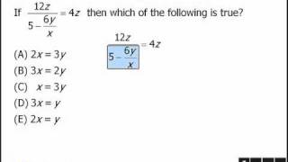 GRE Math Tricks The quotSomethingquot Method for complicated equations [upl. by Akeme]