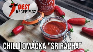 DOMÁCÍ CHILLI OMÁČKA SRIRACHA🌶Nejlepší chilli omáčka🔝 [upl. by Initirb]