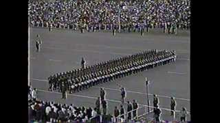 Parada Militar 1992 ChileEjército de Chile [upl. by Jeth]