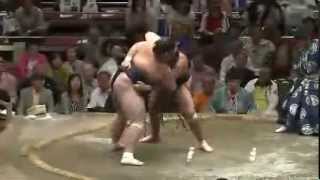 J4e Osunaarashi vs J11w Terunofuji [upl. by Yrred747]