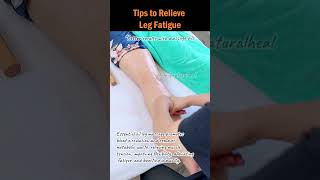 Tips to Relieve Leg Fatigue legmassage essentialoilmassage healthbenefits holisticwellness [upl. by Annaigroeg590]